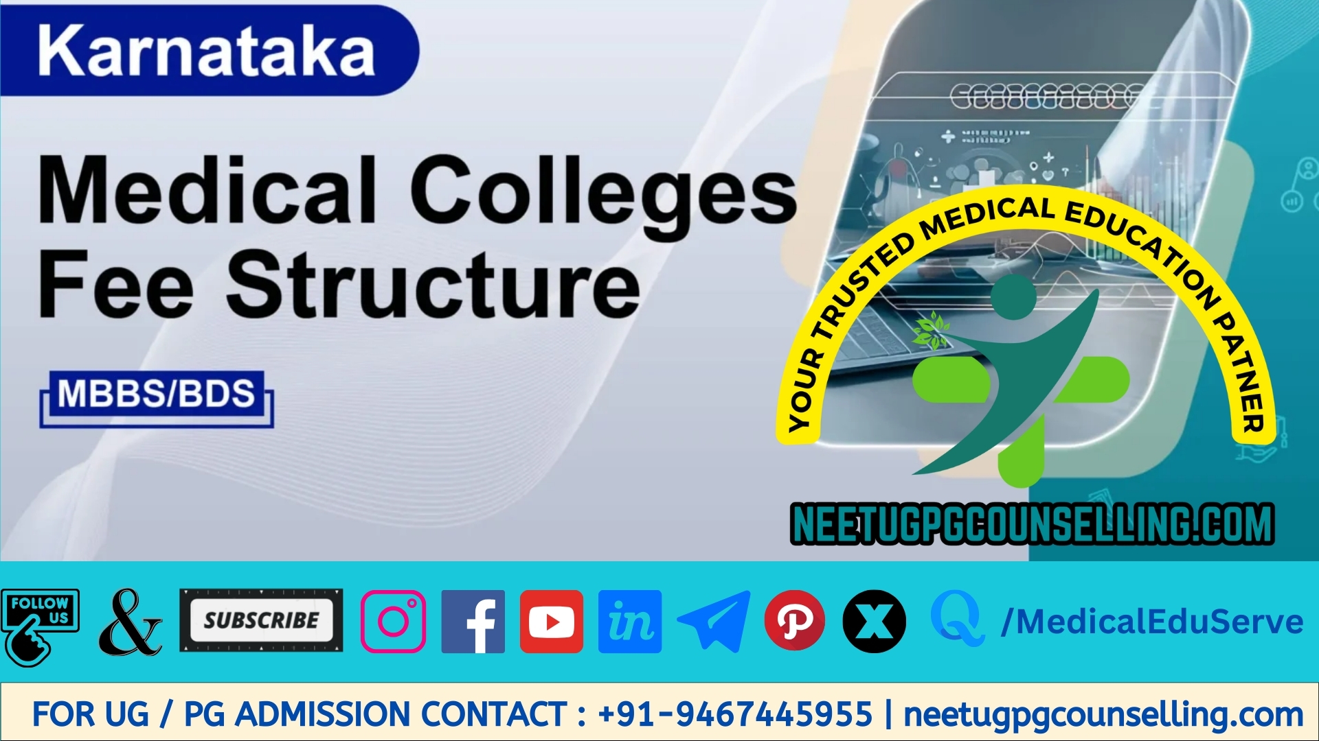 Karnataka Medical Colleges Fees Structure 2024-25: Government & Private MBBS Colleges Fees Structure